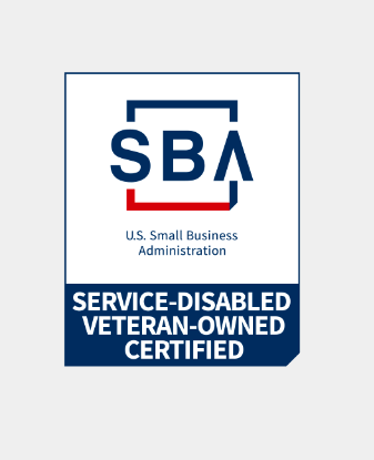 Image of Logo of the Service Disabled Veteran Owned Certified